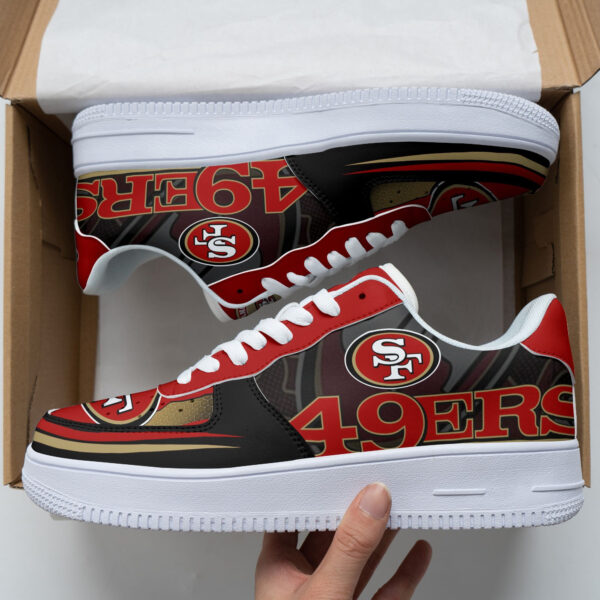 Tubopro San Francisco 49ers NFL Air Low-Top Sneakers Shoes For Men And Women