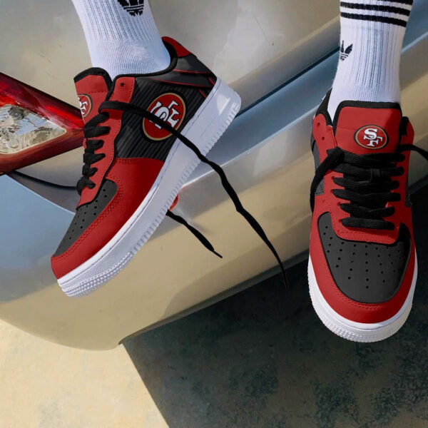 Tubopro San Francisco 49ers NFL Air Low-Top Sneakers Shoes For Men And Women