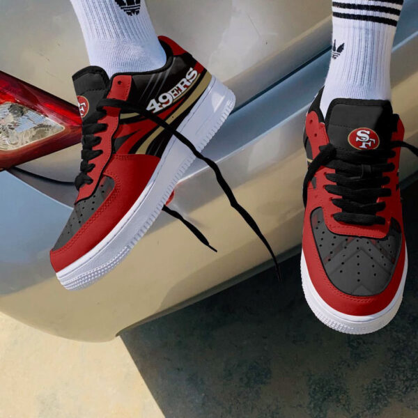 Tubopro San Francisco 49ers NFL Air Low-Top Sneakers Shoes For Men And Women