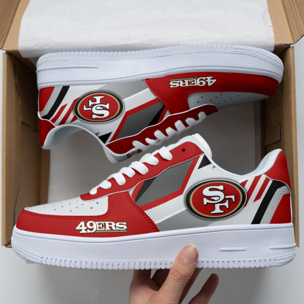 Tubopro San Francisco 49ers NFL Air Low-Top Sneakers Shoes For Men And Women