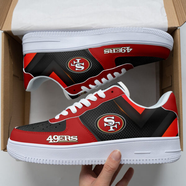 Tubopro San Francisco 49ers NFL Air Low-Top Sneakers Shoes For Men And Women