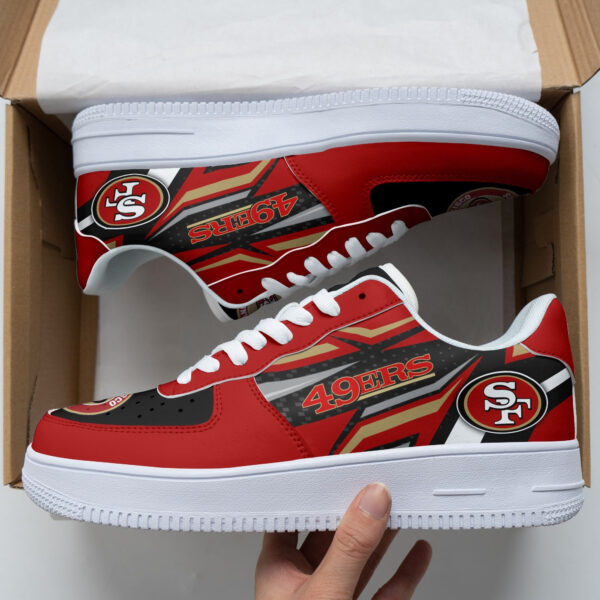 Tubopro San Francisco 49ers NFL Air Low-Top Sneakers Shoes For Men And Women