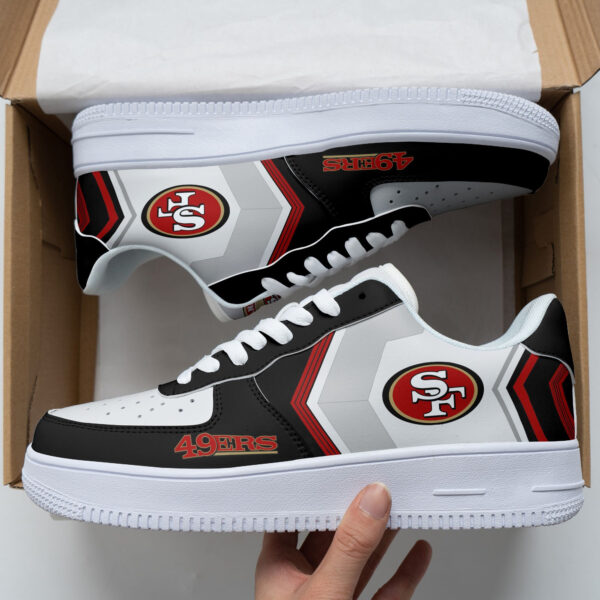 Tubopro San Francisco 49ers NFL Air Low-Top Sneakers Shoes For Men And Women