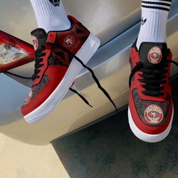 Tubopro San Francisco 49ers NFL Air Low-Top Sneakers Shoes For Men And Women