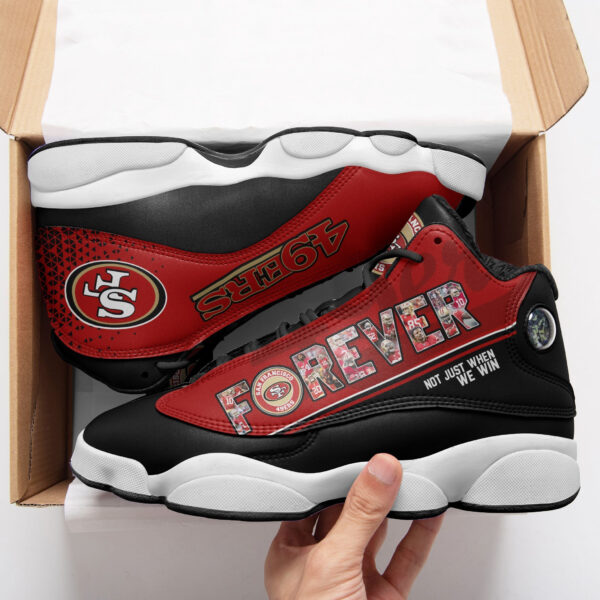 Tubopro San Francisco 49ers NFL AJ13 Sneakers Shoes For Men And Women