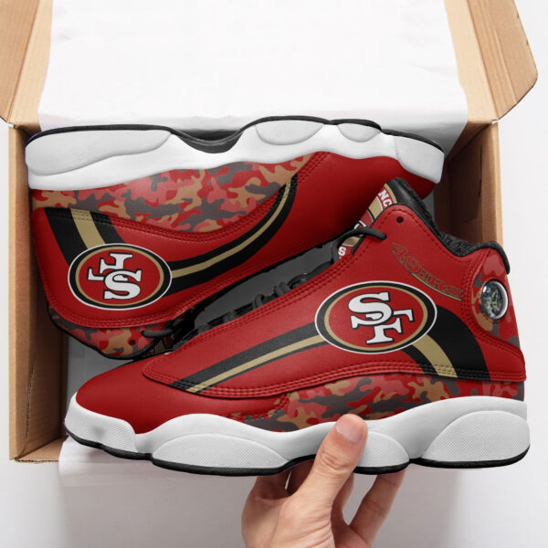 Tubopro San Francisco 49ers NFL AJ13 Sneakers Shoes For Men And Women