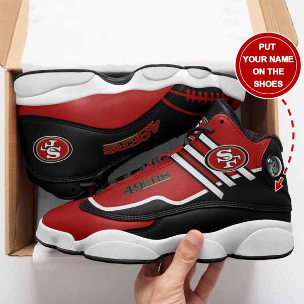 Tubopro San Francisco 49ers NFL AJ13 Sneakers Shoes For Men And Women