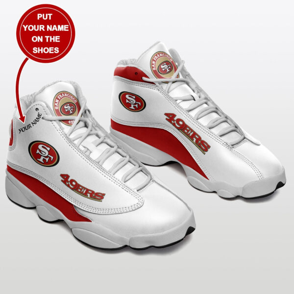 Tubopro San Francisco 49ers NFL AJ13 Sneakers Shoes For Men And Women