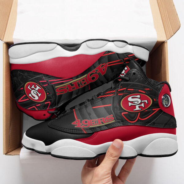 Tubopro San Francisco 49ers NFL AJ13 Sneakers Shoes For Men And Women