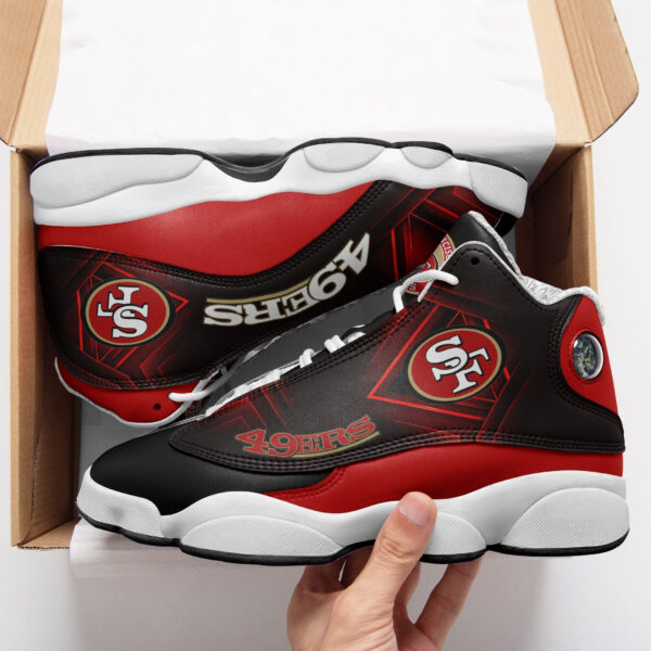 Tubopro San Francisco 49ers NFL AJ13 Sneakers Shoes For Men And Women