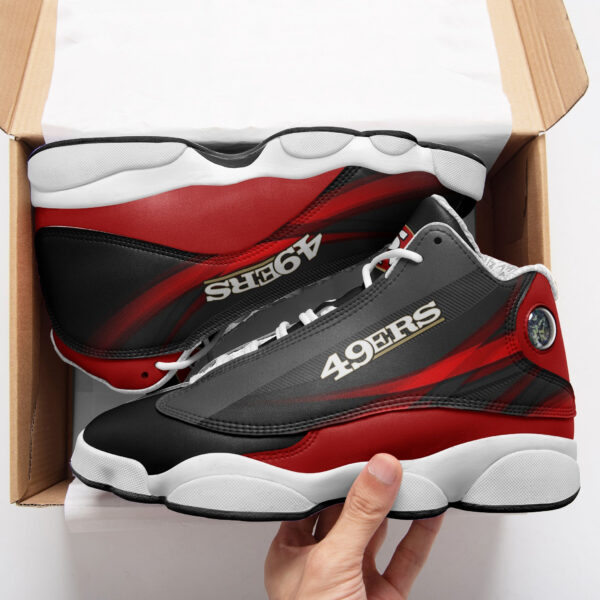 Tubopro San Francisco 49ers NFL AJ13 Sneakers Shoes For Men And Women