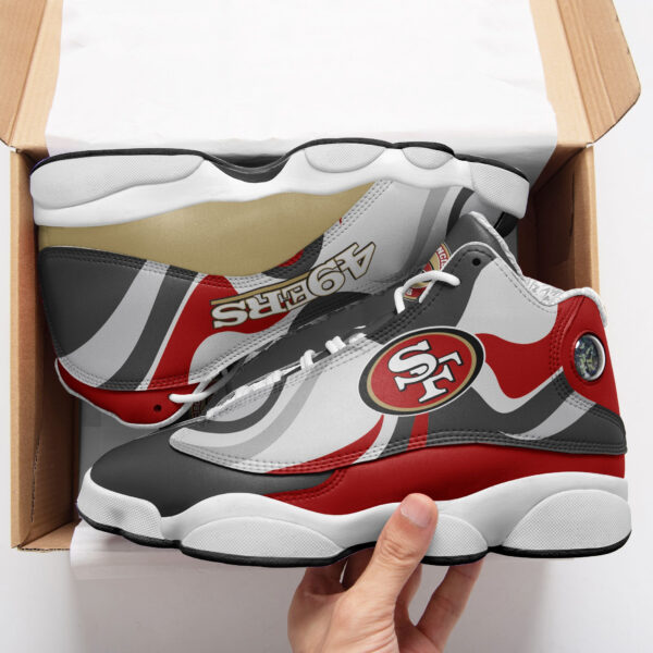 Tubopro San Francisco 49ers NFL AJ13 Sneakers Shoes For Men And Women