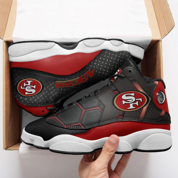 Tubopro San Francisco 49ers NFL AJ13 Sneakers Shoes For Men And Women