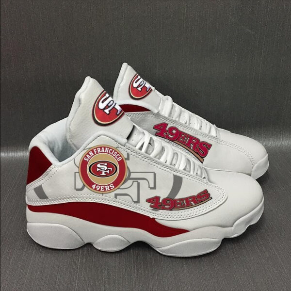 Tubopro San Francisco 49ers NFL AJ13 Sneakers Shoes For Men And Women