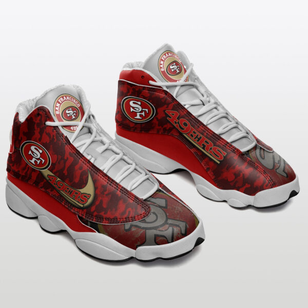 Tubopro San Francisco 49ers NFL AJ13 Sneakers Shoes For Men And Women