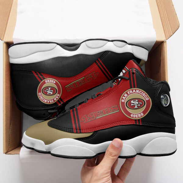 Tubopro San Francisco 49ers NFL AJ13 Sneakers Shoes For Men And Women