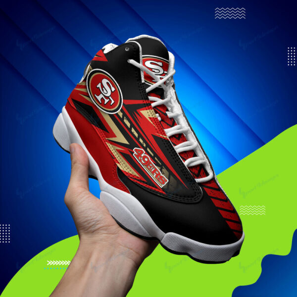 Tubopro San Francisco 49ers NFL AJ13 Sneakers Shoes For Men And Women