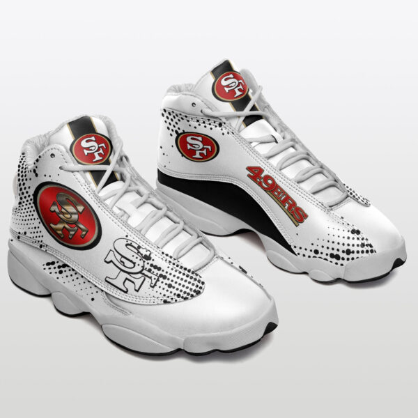 Tubopro San Francisco 49ers NFL AJ13 Sneakers Shoes For Men And Women