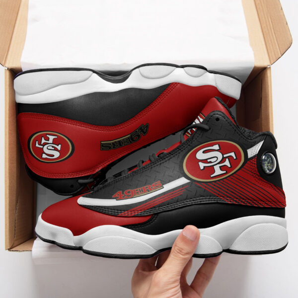 Tubopro San Francisco 49ers NFL AJ13 Sneakers Shoes For Men And Women
