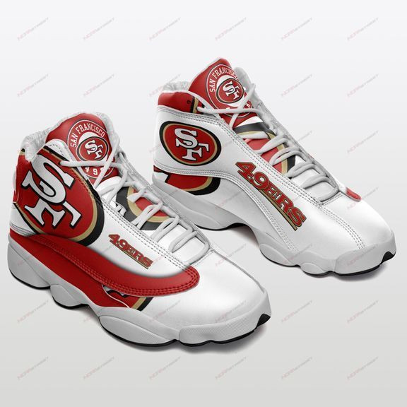 Tubopro San Francisco 49ers NFL AJ13 Sneakers Shoes For Men And Women