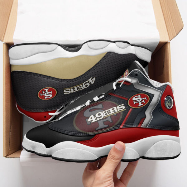 Tubopro San Francisco 49ers NFL AJ13 Sneakers Shoes For Men And Women