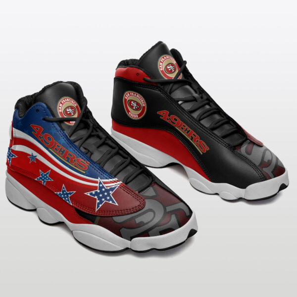 Tubopro San Francisco 49ers NFL AJ13 Sneakers Shoes For Men And Women