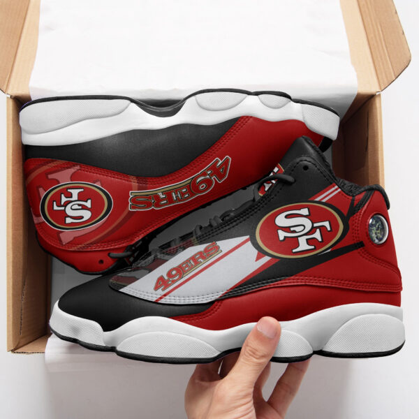 Tubopro San Francisco 49ers NFL AJ13 Sneakers Shoes For Men And Women