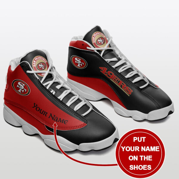 Tubopro San Francisco 49ers NFL AJ13 Sneakers Shoes For Men And Women