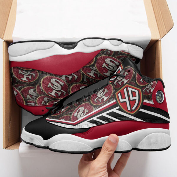 Tubopro San Francisco 49ers NFL AJ13 Sneakers Shoes For Men And Women