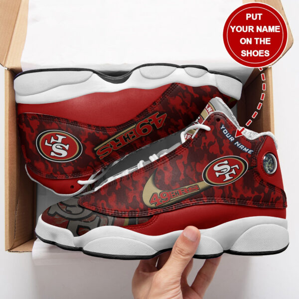 Tubopro San Francisco 49ers NFL AJ13 Sneakers Shoes For Men And Women