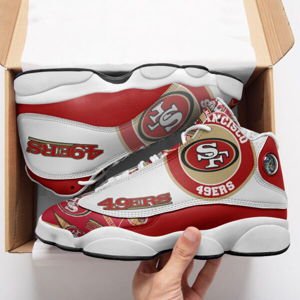 Tubopro San Francisco 49ers NFL AJ13 Sneakers Shoes For Men And Women