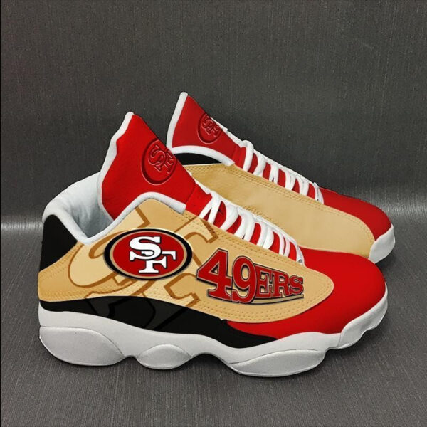 Tubopro San Francisco 49ers NFL AJ13 Sneakers Shoes For Men And Women