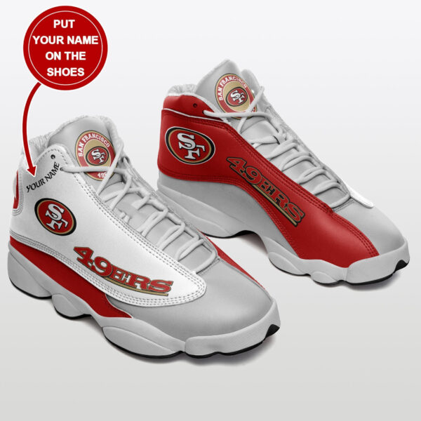 Tubopro San Francisco 49ers NFL AJ13 Sneakers Shoes For Men And Women
