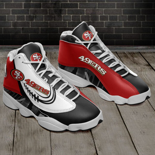 Tubopro San Francisco 49ers NFL AJ13 Sneakers Shoes For Men And Women
