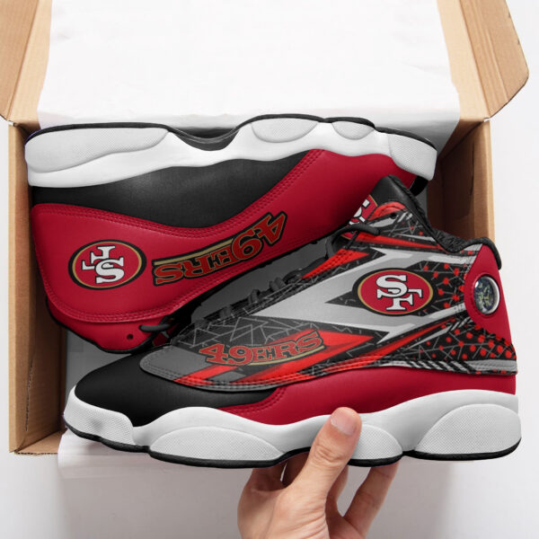 Tubopro San Francisco 49ers NFL AJ13 Sneakers Shoes For Men And Women