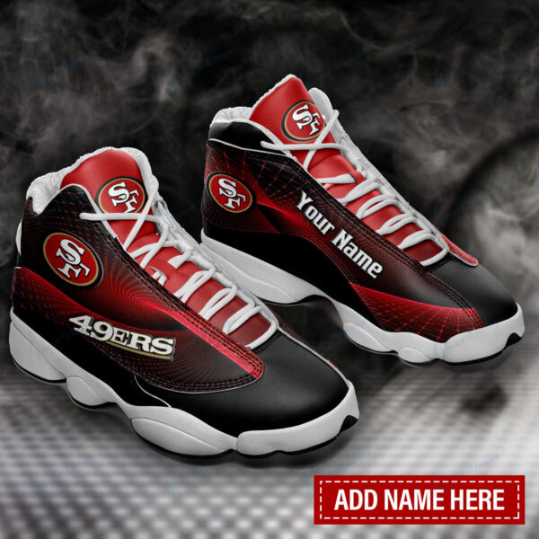 Tubopro San Francisco 49ers NFL AJ13 Sneakers Shoes For Men And Women