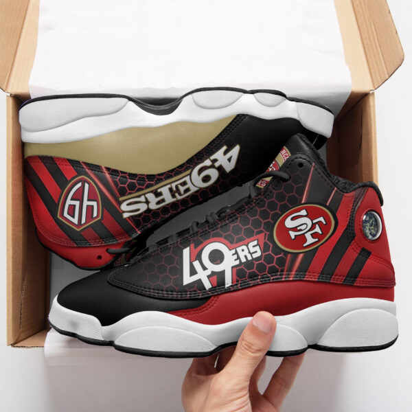 Tubopro San Francisco 49ers NFL AJ13 Sneakers Shoes For Men And Women