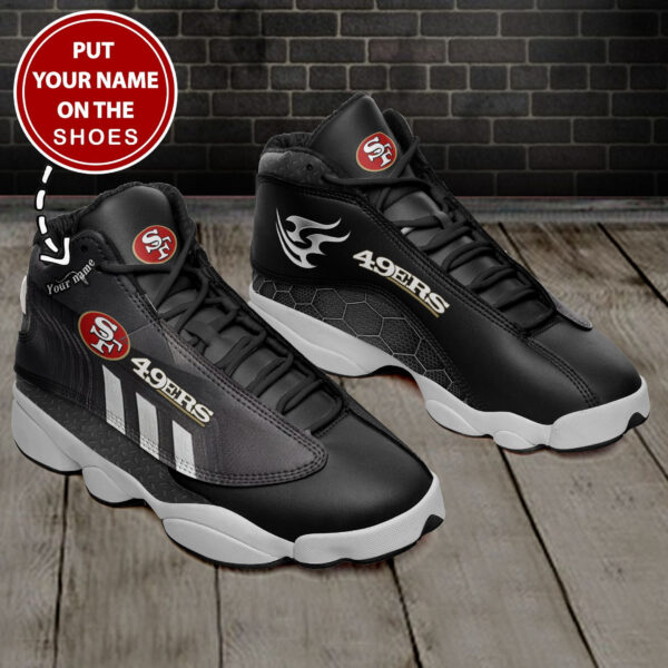 Tubopro San Francisco 49ers NFL AJ13 Sneakers Shoes For Men And Women