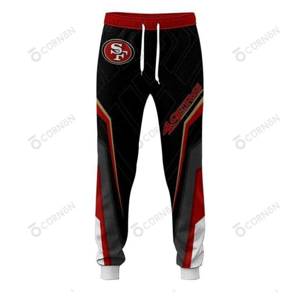 Tubopro San Francisco 49ers NFL AJ13 Sneakers Shoes For Men And Women - Image 5