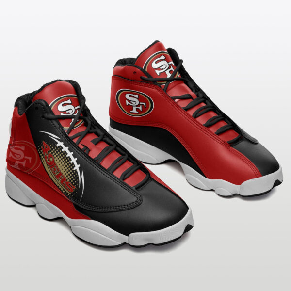 Tubopro San Francisco 49ers NFL AJ13 Sneakers Shoes For Men And Women