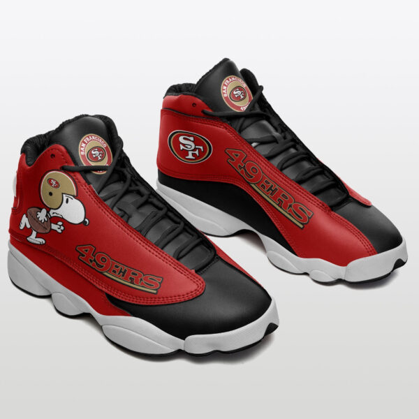 Tubopro San Francisco 49ers NFL AJ13 Sneakers Shoes For Men And Women