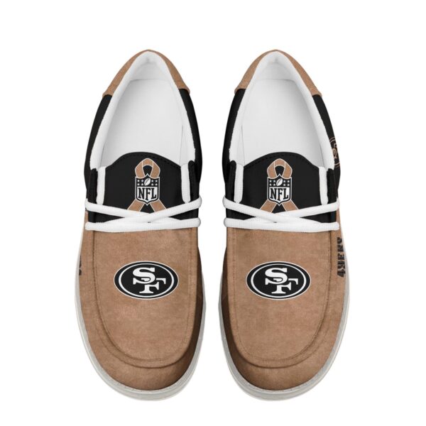 Tubopro San Francisco 49ers Personalized Hey Dude Shoes For Men And Women - Image 4