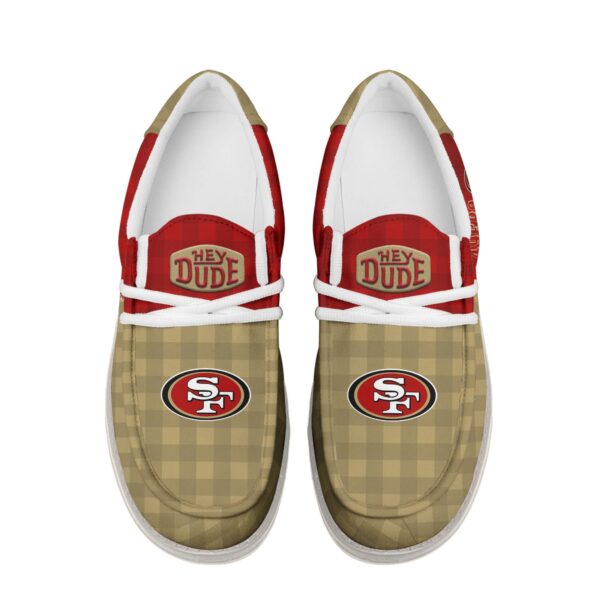 Tubopro San Francisco 49ers Personalized Hey Dude Shoes For Men And Women - Image 5