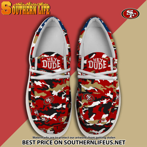 Tubopro San Francisco 49ers Personalized Hey Dude Shoes For Men And Women