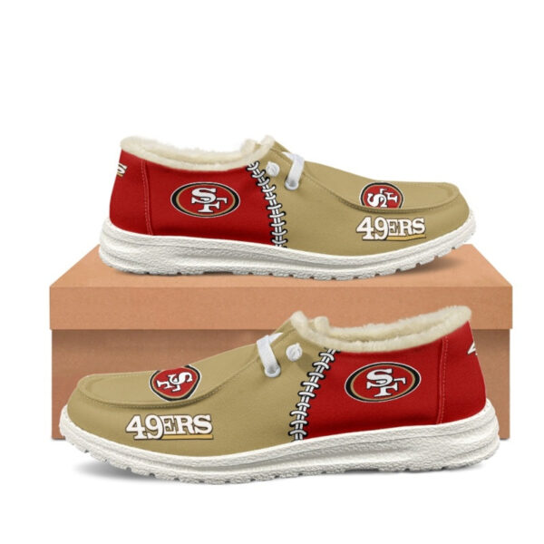 Tubopro San Francisco 49ers Personalized Hey Dude Shoes For Men And Women