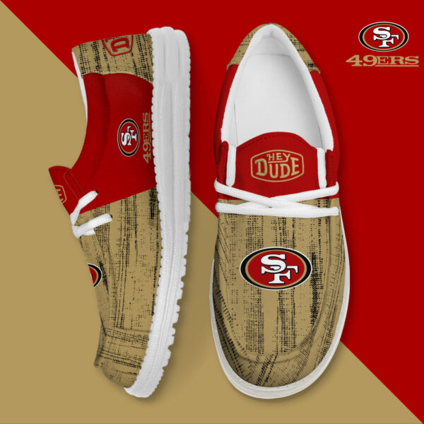 Tubopro San Francisco 49ers Personalized Hey Dude Shoes For Men And Women