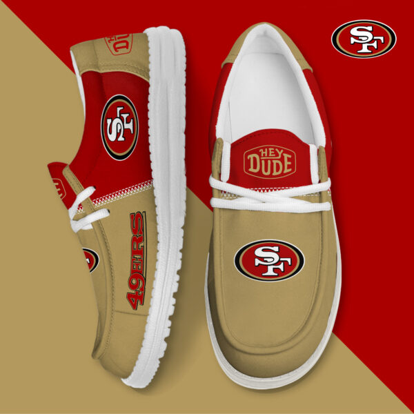 Tubopro San Francisco 49ers Personalized Hey Dude Shoes For Men And Women
