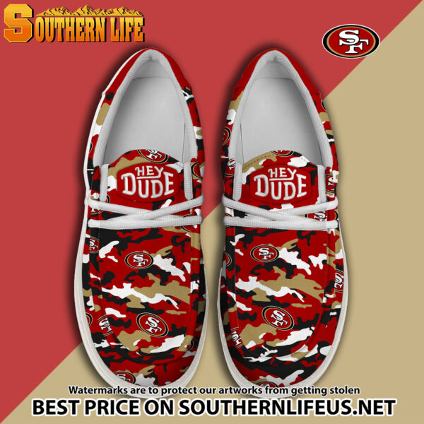 Tubopro San Francisco 49ers Personalized Hey Dude Shoes For Men And Women