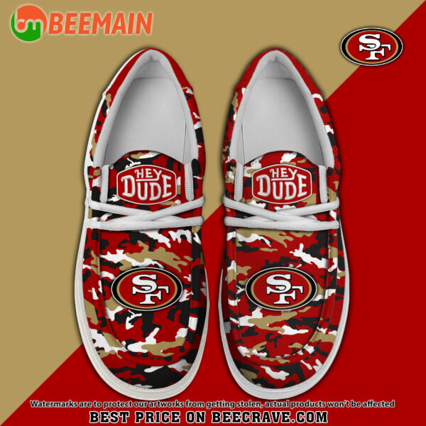 Tubopro San Francisco 49ers Personalized Hey Dude Shoes For Men And Women