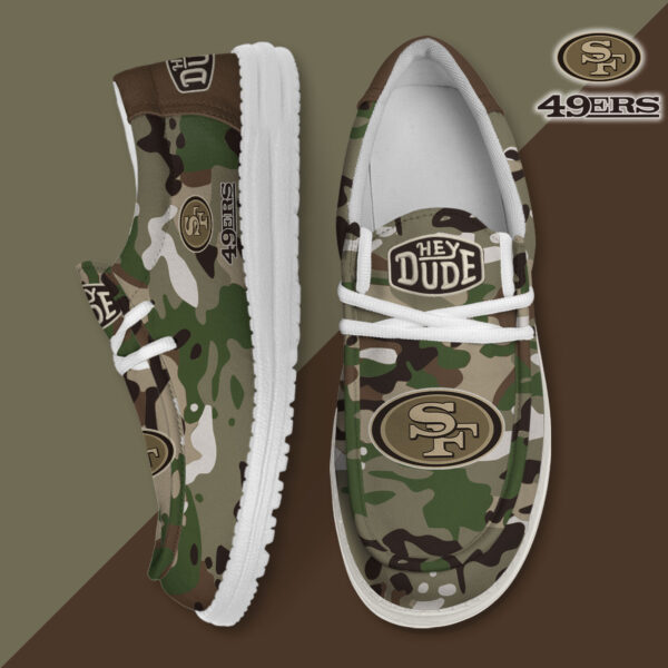 Tubopro San Francisco 49ers Personalized Hey Dude Shoes For Men And Women